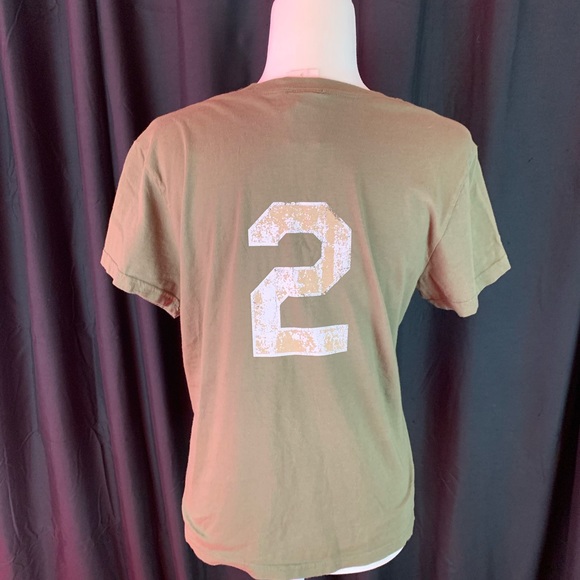 Old Navy military green 'Brooklyn' tee size L - Picture 3 of 6
